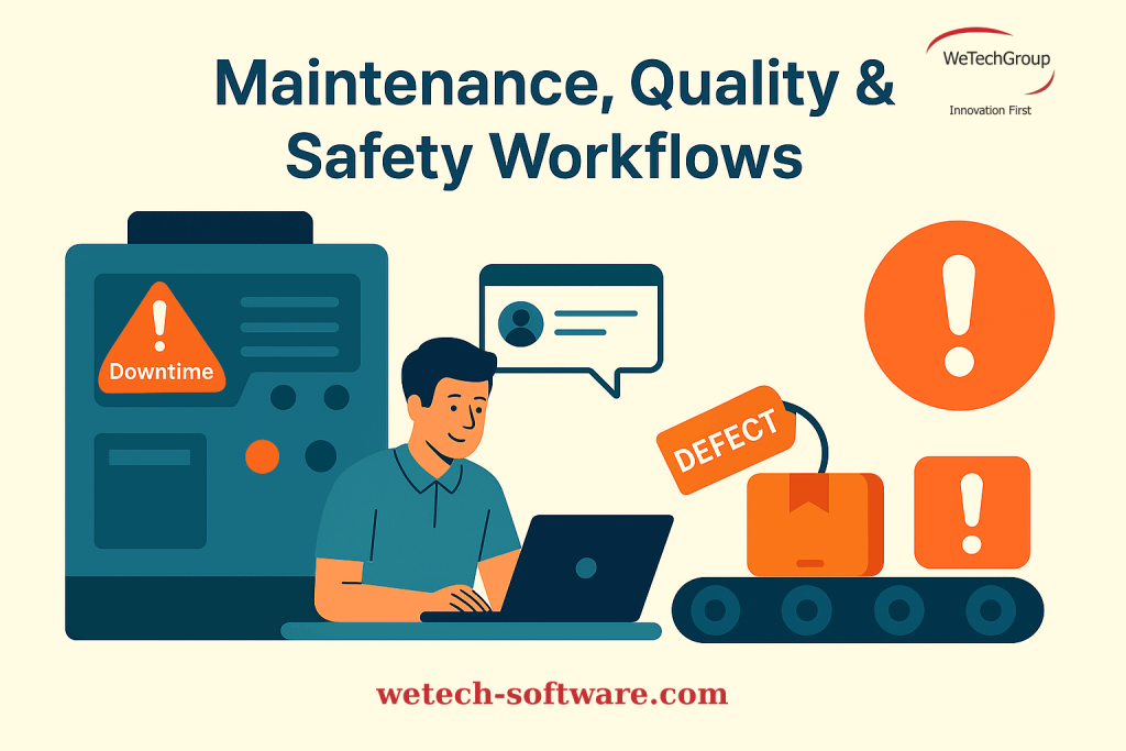 Maintenance, Quality & Safety Workflows